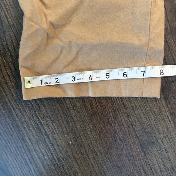 J. Crew Tan Wool Pants Trousers 6 EUC Cafe Trouser - Picture 5 of 9